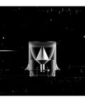 Espresso Gang Verified Shaker Funnel With Built In Dosing Cup for 58mm Portafilter, black finish, top view.