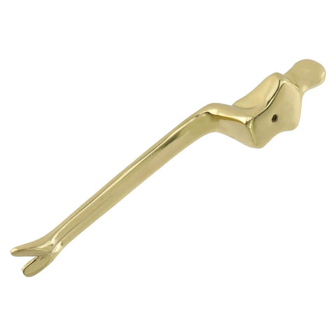 Brass Thinker Shape Cabinet Pulls And Drawer Handles For Cabinets, Solid Brass Hardware For Kitchen Cabinets, Furniture, And Doors