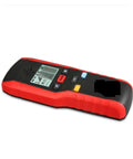 Professional Heavy Duty Wall Scanner And Stud Finder With Hella Precise Lcd Display And Auto Shut Off For Fast Ac Cord Pipe Cable Detection Portable Home Project Badass Gear, red and black handheld device with LCD.