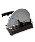 Badass Heavy Duty Chop Saw For Steel And Wood, Adjustable Bevel Angle Cutter With Rock Solid Cast Iron Base for cutting wood.