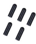 5 Pack Black Plastic Antenna Tubes With Caps For RC Cars Drones Boats And 2.4G Receivers Protective Antenna Covers 11.8 Inch Long 3mm Outer Diameter Great For FPV Drones And RC Gearheads