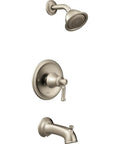 Dartmoor Posi Temp Tub And Shower Trim Kit In Brushed Nickel Finish Valve Required For Quick Install MPACT Compatible With 2510 2520 2570 2590