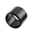 Pro Grade Spacer Ring Set For Astro Imaging M42x0.75 Threads 1.25 Inch Kit black aluminum spacer close-up view