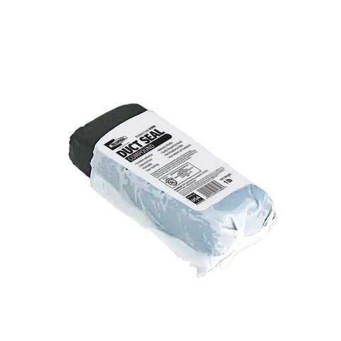 Duct Seal Compound 1 Lb No Mess Easy To Apply Gray Putty Sealant For Plumbing And Metal Fabrication package display