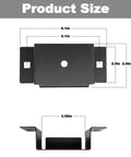 Tough As Nails Stake Pocket Brackets dimensions display, including sizes 6.1in x 5.1in x 2.5in and 3.58in.
