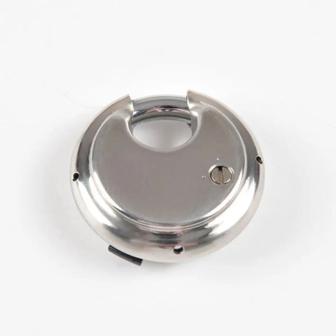 Heavy Duty Waterproof Stainless Steel Padlock For Backpacks Drawers And Luggage Rust Proof Keyed Security Lock top view