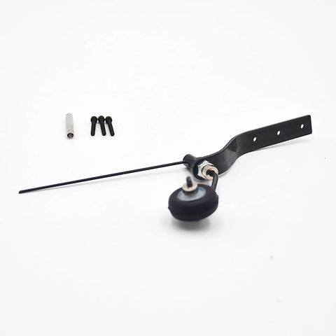 Carbon Fiber Tail Wheel Set For 20cc Gas RC Airplane With 30mm Sponge Wheel And Hardware Included Beefed Up Lightweight Landing Gear Upgrade