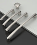 10 Pack Brushed Satin Nickel Cabinet Pulls For 5 Inch Hole Centers Durable Metal Construction Kitchen Cabinet Handles And Drawer Pulls