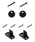 Mounting hardware for Full Extension Telescopic Drawer Slides For Cabinets And Sliding Doors With Smooth Quiet Closing Beefy Carbon Steel Roller Kit