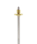 Beefy Heavy Duty Lead Screw And Nut Kit For 3D Printer And CNC Machines Z Axis 200mm Long 8mm Diameter TR8x8 Acme Thread With T8 Brass Nut 2mm Pitch
