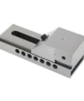 Heavy Duty Manual Clamping Vise Featuring Rock Solid Grip And Powder Coated Steel Construction For CNC Machines versatile jaw setup.
