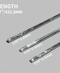 Close-up of Pro Grade Aluminum TIG Filler Rod ER4043 1 16th Inch By 17 Inch 1 Lb Welding Wire for Aluminum Welds, silicon-enhanced alloy.