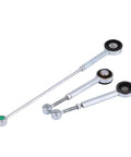 Beefy Aluminum Gear Shift Linkage Rod Kit For Berlingo Xantia 306 405 Partner, direct replacement, aluminum alloy rods