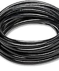 Breathing Air Hose 100 Ft Low Pressure For Supplied Air Systems Worksite Ready Quick Connect PVC Inner And Outer Black 185 PSI Max At 70 F NIOSH Approved For Full Face And Half Face Respirators coiled with quick-connect fittings