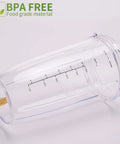 Replacement 32oz Blender Cups And Blade Kit For 600W And 900W High Speed Blenders durable plastic BPA-free cup close-up