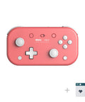 Pocket Sized Lite 2 Bluetooth Controller with Motion Controls, Linear Vibration Motors, Dual Joysticks, Shaped Triggers, Pink