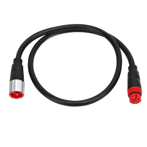 Rainproof 11-Pin Electric Bike Motor Extension Cable With Threaded Connectors For Hub Motors G062 G060 G090 70cm ABS Plastic Aluminum Alloy Beefed-Up Heavy-Duty Wiring Secure Fit Built To Last