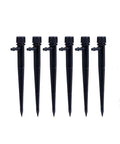 60 Piece 360 Degree Drip Irrigation Emitters For 1 Quarter Inch Tubing Durable Plastic Drippers Wide Water Passages