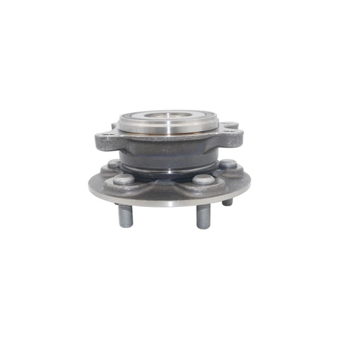 Front view of a Front Wheel Bearing And Hub Assembly For Toyota Sienna, Highlander, And RAV4 Plug And Play OE Quality Replacement.