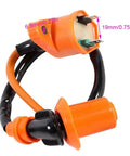 High Performance GY6 Ignition Coil Kit For 50cc 125cc 150cc Scooters ATVs Mopeds Go Karts And Dirt Bikes With 6 Pin CDI And 3 Electrode Spark Plug