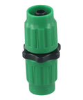 Fix Your Leaky Garden Hose Fast With This Expandable Repair Kit And Multi-Function Fittings For 5/8 Or 3/4 Inch Hoses, The Ultimate Quick Connector Tool For Easy Outdoor Water Fixes That Really Work Wicked Good. green plastic hose repair connector with black ring for 5/8 or 3/4 inch hoses