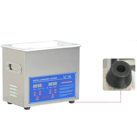 Heavy Duty 10L Stainless Steel Ultrasonic Cleaner With Heater And Timer, Commercial Grade 40Khz Electric Ultrasound Wash Machine.