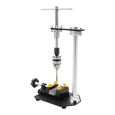 Manual Tapping Machine With Adjustable Precision Hand Tapper Vertical Tapping Tool Portable Tap Holder Wrench for DIY projects