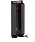 Rack It Wall Mount Clamp Pad Organizer For Joint Bridges, Keeps Up To 12 Bridges, Dispenses Pads One At A Time, Handy Storage Solution For Woodworking Shops black steel wall rack with screws