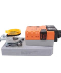 Built Tough Rotary Actuator For Ventilation Valves With Zero Sweat 20 Nm Torque And Straight Up AC 100 To 240 Volt Hook Up motor with compact design.