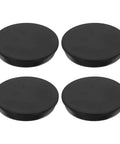 4 Pack T Shaped Silicone Plugs 108.3mm Diameter Snap In Hole Seals, round rubber stoppers for 107-108.6mm holes, black