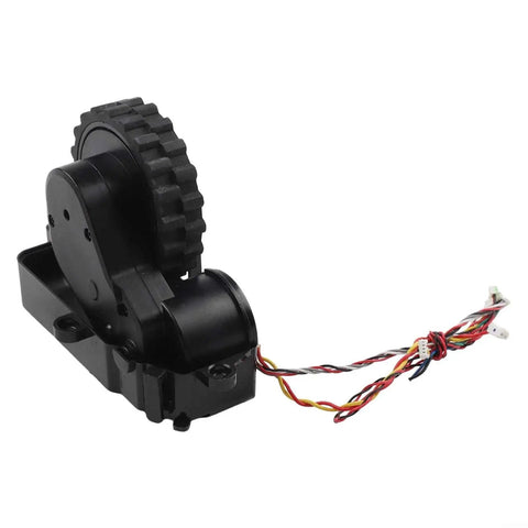 Replacement Wheel For Robot Vacuum Drive Wheel Assembly Left And Right Compatible With D520 1690 Pro, black plastic wheel unit