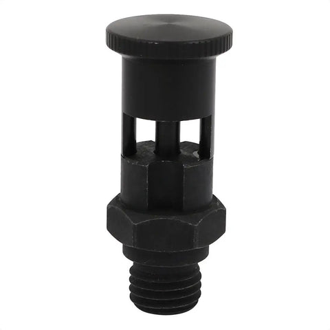 Bulletproof M12 1.5 Thread Steel Indexing Plunger Lock Out Mechanism Straight Shooter Grip With 6Mm Ball Tip Black Oxide Finish Ready For Pro Shop Work