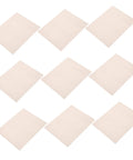 10 Pack 150x120mm Mica Plate Sheets For Microwave Heat Insulation And Fireproofing, showing 10 beige sheets in a grid layout