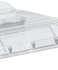 Removable Front Nozzle For Upright Vacuums White Replacement Part Easy Attach Front Mount Cleaning Attachment