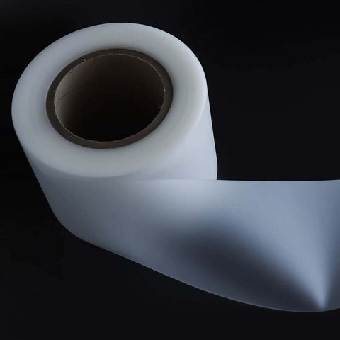 Urethane Die Protection Film For Press Brake Bending 4 Inch Wide 0.012 Inch Thick 100 Foot Roll non-adhesive residue-free masking
