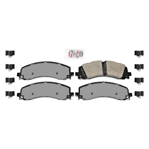 Ram 3500 Dual Rear Wheel Disc Brake Rotors Replacement Parts For 2019 2020 2021 Trucks kit with brake pads and clips
