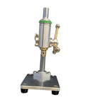 Solid Aluminum Mini Drill Press Table Stand For Benchtop Setup with brass spindle sleeve and shaft build.