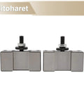 Wedge Type Quick Change Tool Post Kit With 6 Tool Holders For End Face Machining, Fits 10 To 15 Inch Lathes, Solid Build