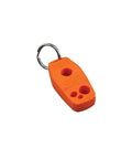 Magnetizer And Demagnetizer For Screwdriver Bits One Swipe Magnetic Tip Tool With Rare Earth Magnets, orange plastic, key ring