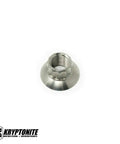 Heavy Duty Heim Or Uniball Ball Joint Stud Pin With Three Quarter Inch Bore Drop Dead Tough Replacement For Polaris RZR Xp 1000 Turbo And Four S Quick Swap Parts Built To Handle Gnarly Trails And Mud Soaked Ditches Daily, showing a stainless steel threaded pin.