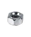 Top Shelf 600 Piece Micro Stainless Steel Screw And Nut Assortment Kit Straight Up ideal for watchmaker, showcasing a shiny hex nut.