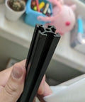 Black Anodized Blind Joints for Voron 2.4 3D Printer Extrusion Frame Kit HFSB5-2020 250mm Size Includes 300mm and 350mm Options Built Tough With Chrome Plated Rails for Smooth Motion
