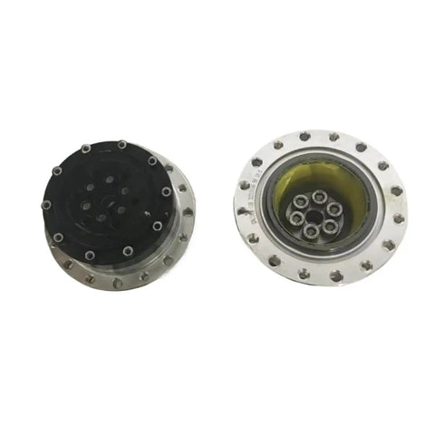 Knockout Performance HD Servo System Reducer Gearbox With Rock Solid Precision And No Nonsense Engineering Built Tough For Heavy Duty Industrial Machinery That Does Double Duty Daily, showing distinct sides.