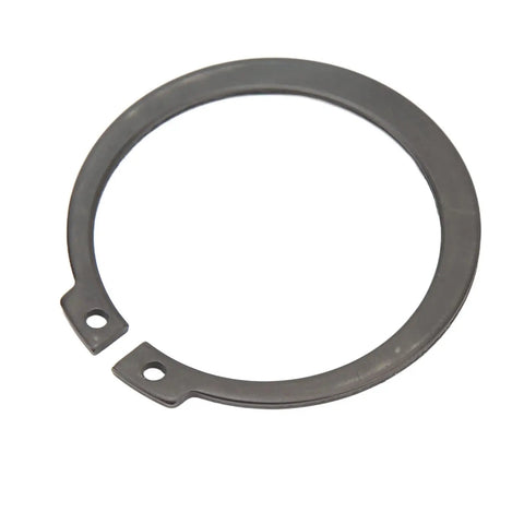 50 Piece Circlip Snap Ring Kit For 507 AC Compressor Clutch Direct Replacement Iron Black C Clips 1.8mm Thick, close-up view