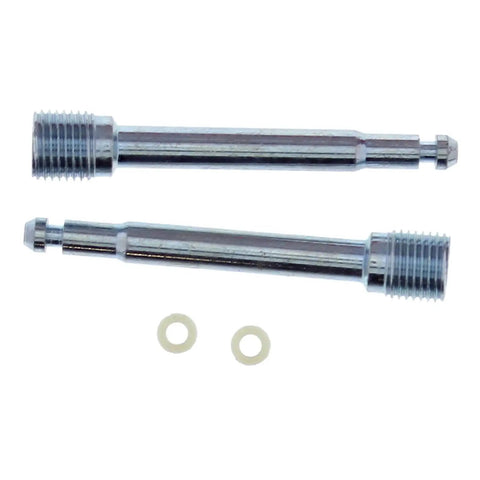 Premium Front Disc Brake Pad Retaining Pin Kit With Caliper Bolts Fits Yamaha FJR1300 Models Years 2006 To 2016 Solid Steel Build And Easy Install For Smoother Stopping Power, shown with bolts and washers