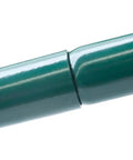 Close-up of the 41-inch extended handle of Heavy Duty 18 Inch Rotary Spike Lawn Aerator With Mud Guard Built Tough Steel Body Lightweight Design.