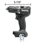 Side view of Subcompact Cordless Drill Driver With Brushless Power, 18V LXT, Half-Inch Chuck, Dual Speed 0-500 And 0-1700 RPM