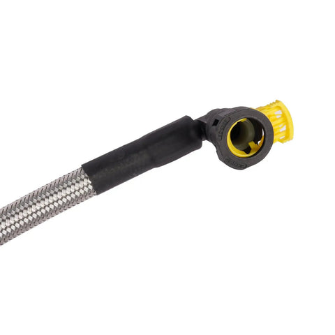 Built Tough Stainless Fuel Line Kit Replacement For Chevy Monte Carlo And Impala 2006-2011 With Silver Finish And Rock-Solid Durability To Fix Those Bad Gas Leaks Fast, braided stainless fuel line fitting
