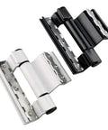 Broken Bridge Aluminum Alloy Window Hinge For 50 Type Doors And Windows with insulation hinge design, two hinge variations shown.