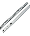 Steel rails from 2 Pack Ball Bearing Drawer Slides 8 To 16 Inch For Cabinets And Furniture, Smooth Quiet Glide Steel Rails, Heavy Duty Hardware